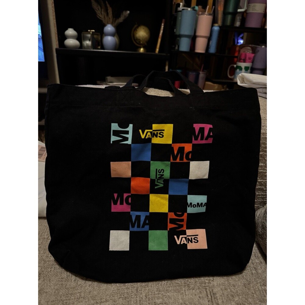 EUC Vans x MoMA Tote Bag Museum Of Modern Art DEADSTOCK 2020 Special Edit Collab